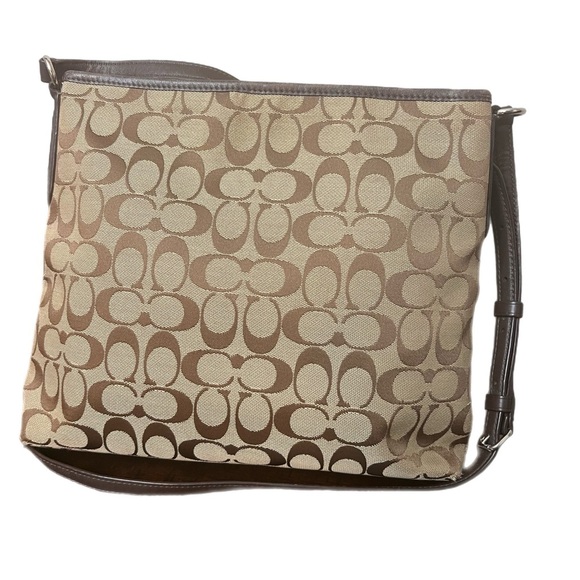 COACH  F36378 Shoulder Bag Signature Canvas - Picture 4 of 10